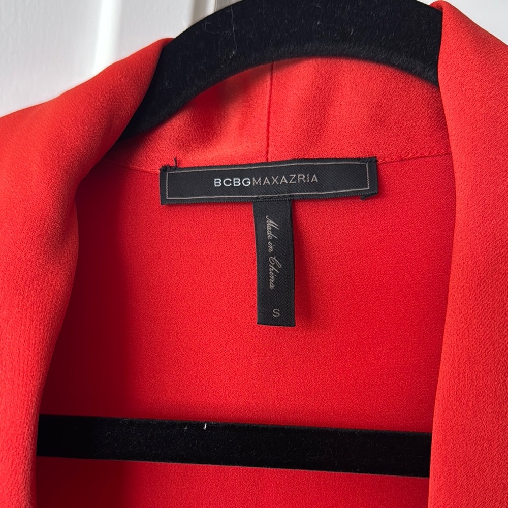 BCBGMaxAzria Vibrant Red Blazer - Picture 2 of 7